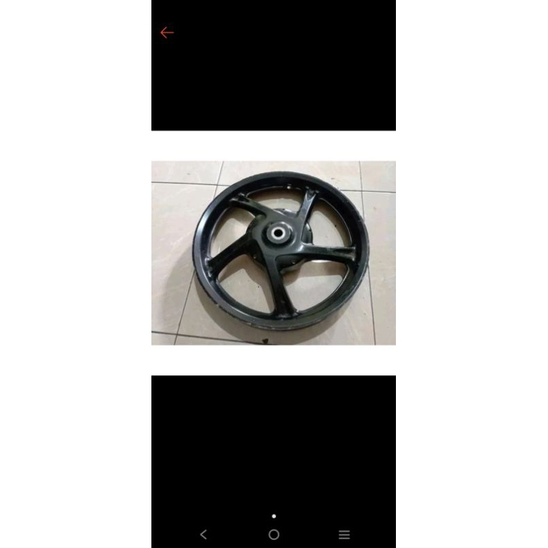 Velg Belakanv Yamaha Mio 3 Mio Z 125 Soul Gt 125/ORIGINAL COPOTAN