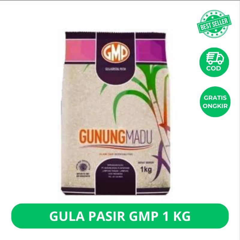 

GULA PASIR GMP KEMASAN 1 KG / GULA PREMIUM GMP 1KG