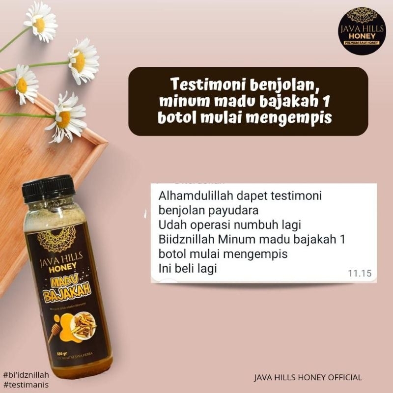 

MADU BAJAKAH - Garansi 100% madu murni dan teruji Lab