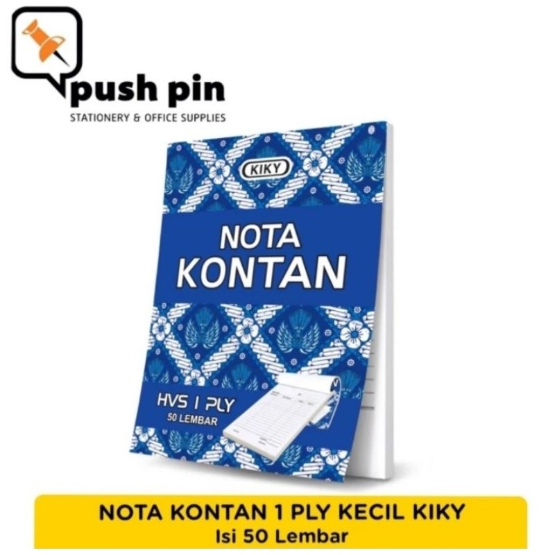 

Kiky Nota Kontan Kecil 1 Ply