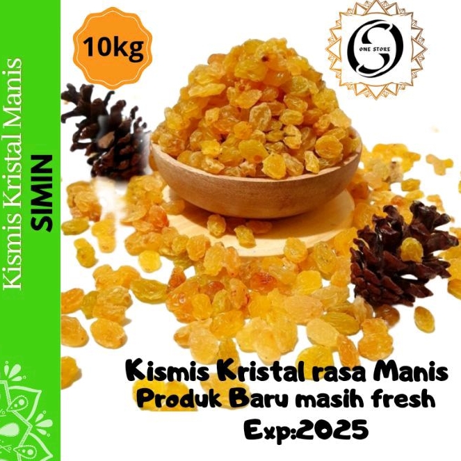 

Kismis Manis Simin 10kg exp 2025