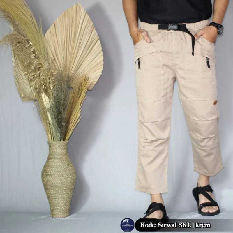 SIRWAL PRIA DEWASA OUTDOOR ANGKLE TWILL SETARA ROSSKAR SARAWA MOSFED NEZU ORIGINAL BAHAN KATUN DRILL