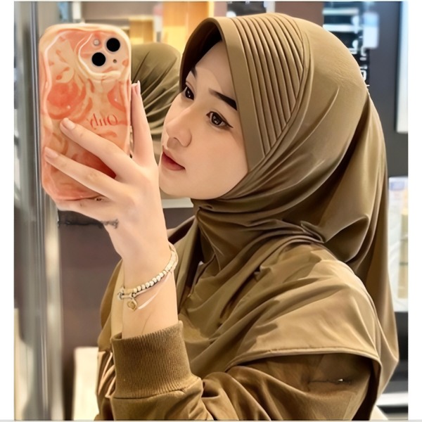Bergo Sport PET TEBAL / Hijab Sport PET TEBAL