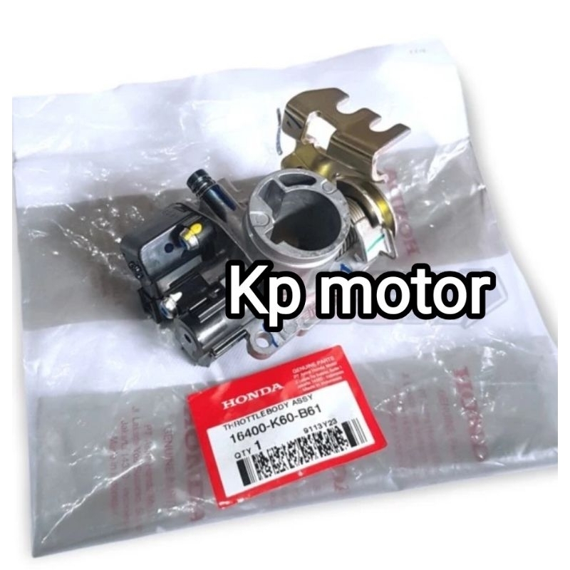 Throttle body body set trotel bodi vario 125 new 2018-2024 original