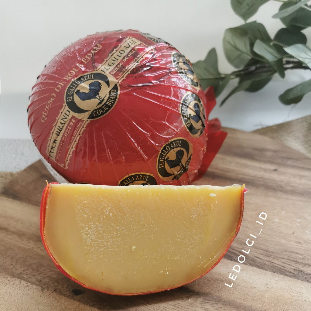 

Keju Bola Edam Ayam Emas Holland repack 100 gram/200 gram