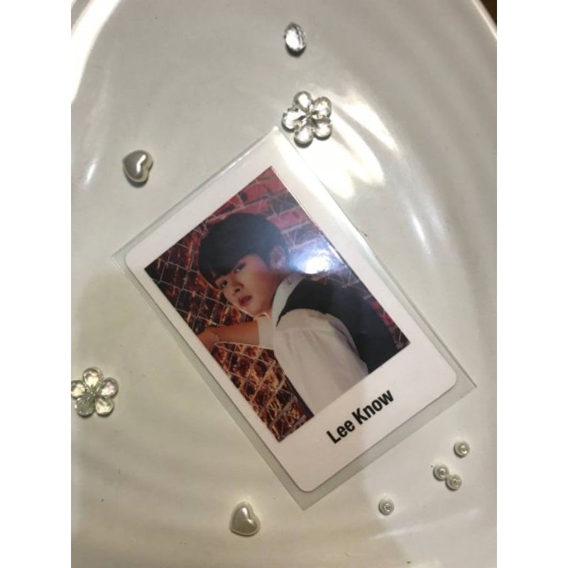 pc polaroid md japan all in leeknow lino photocard official straykids