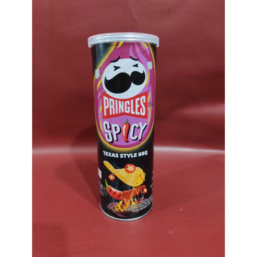 

Pringles Spicy Texas Style BBQ 97gr - Makanan Ringan