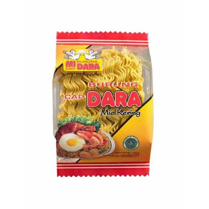 

Mie Burung DARA 136g Bulat Merah