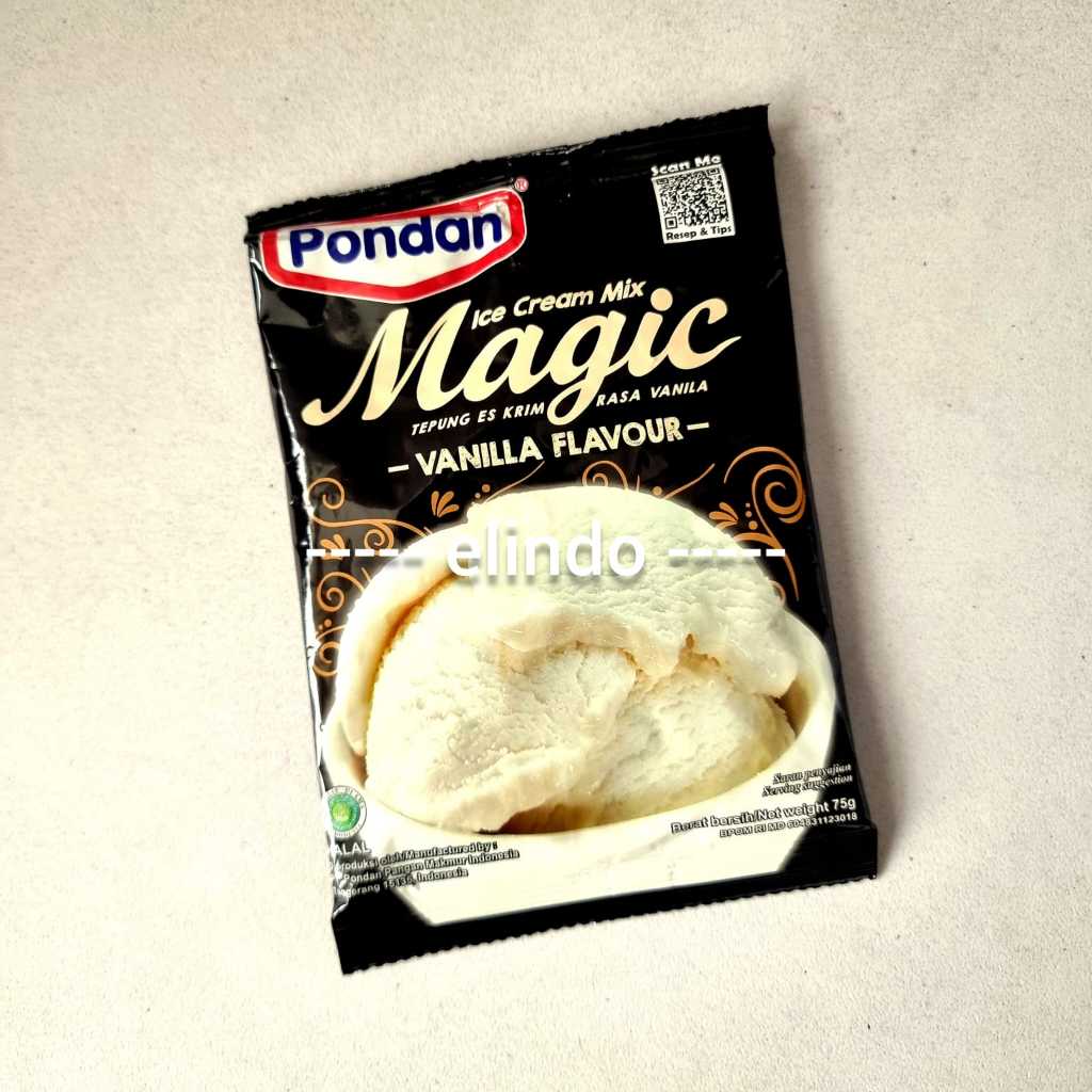 

Pondan Ice Cream Mix Vanilla 100 gr
