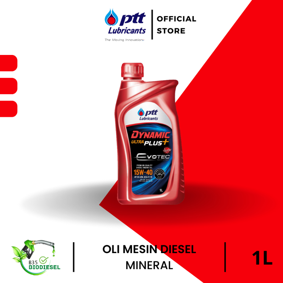 PTT DYNAMIC ULTRA PLUS SAE 15W-40 API CK-4/SN [1L]