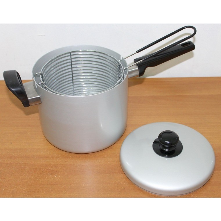 Premium Multi Fryer Panci Goreng Deep Fryer Maspion 18 cm