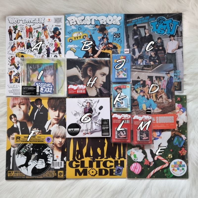 (Sealed) NCT 127 Dream Album Glitchmode Scratch Beatbox ISTJ 2Baddies BFE ay-yo smini candy