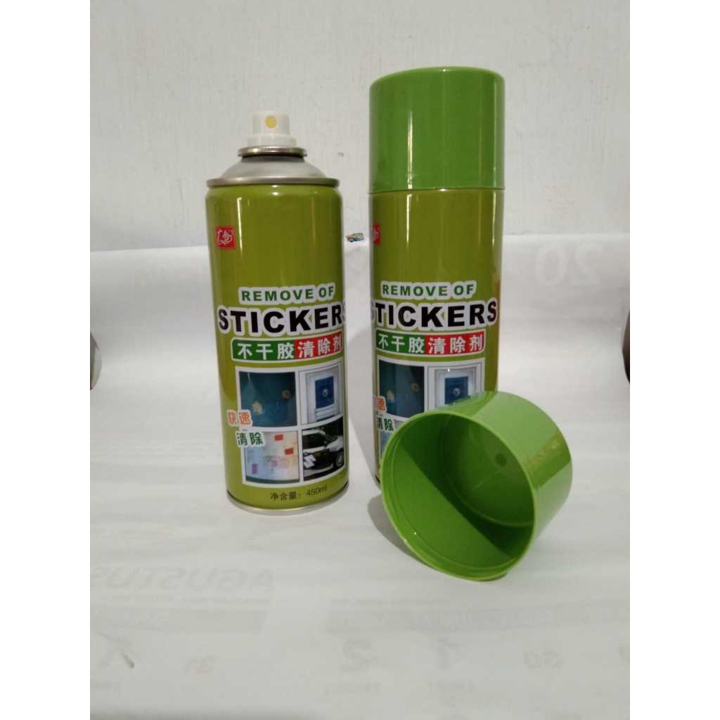 Spray Penghilang Pembersih Peluntur Perontok Bekas Noda Lem Stiker / Sticker / Cat / Paint / Remover