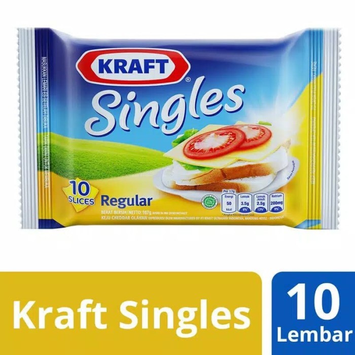 

Keju kraft single slice keju