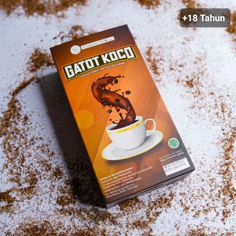 Kopi gatot Koco - Gatot koco by dokter Richard lee Original brand