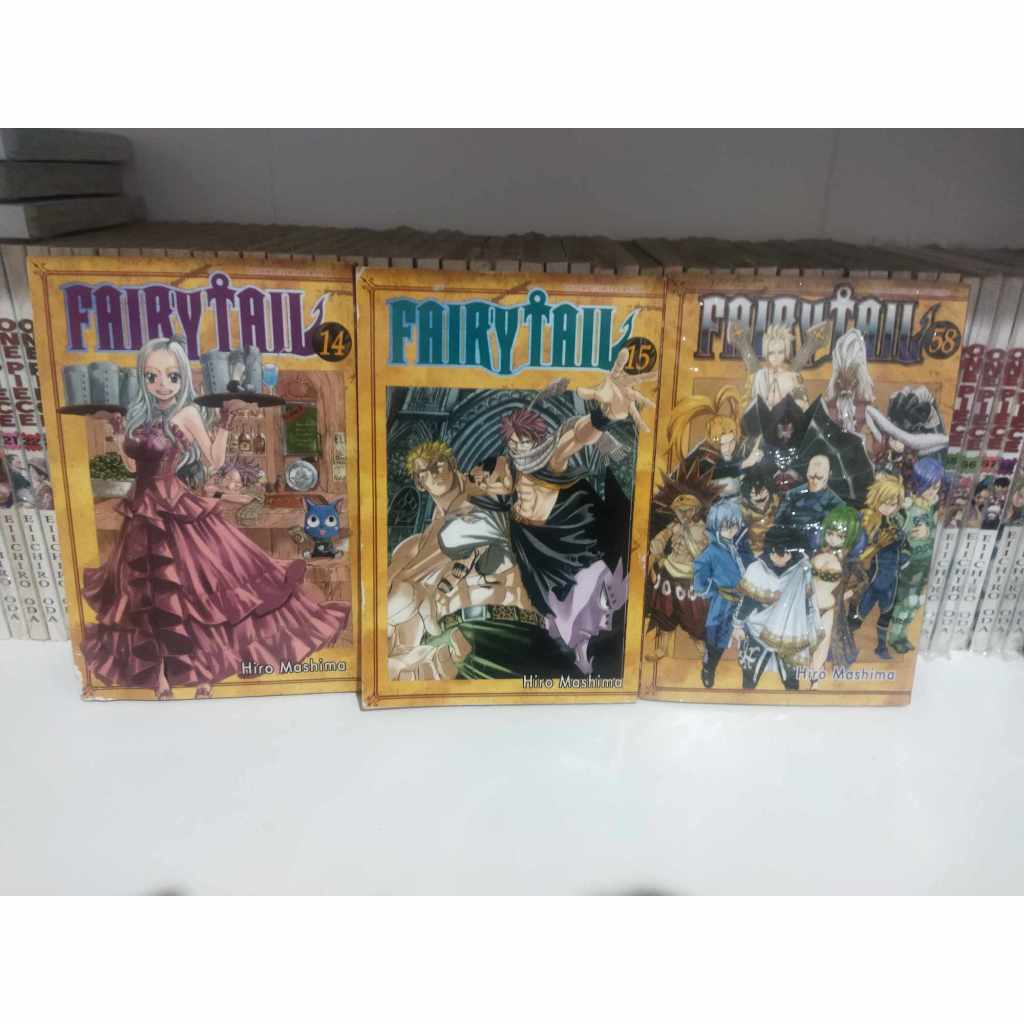 Komik Fairy Tail 14, 15, 16, 58
