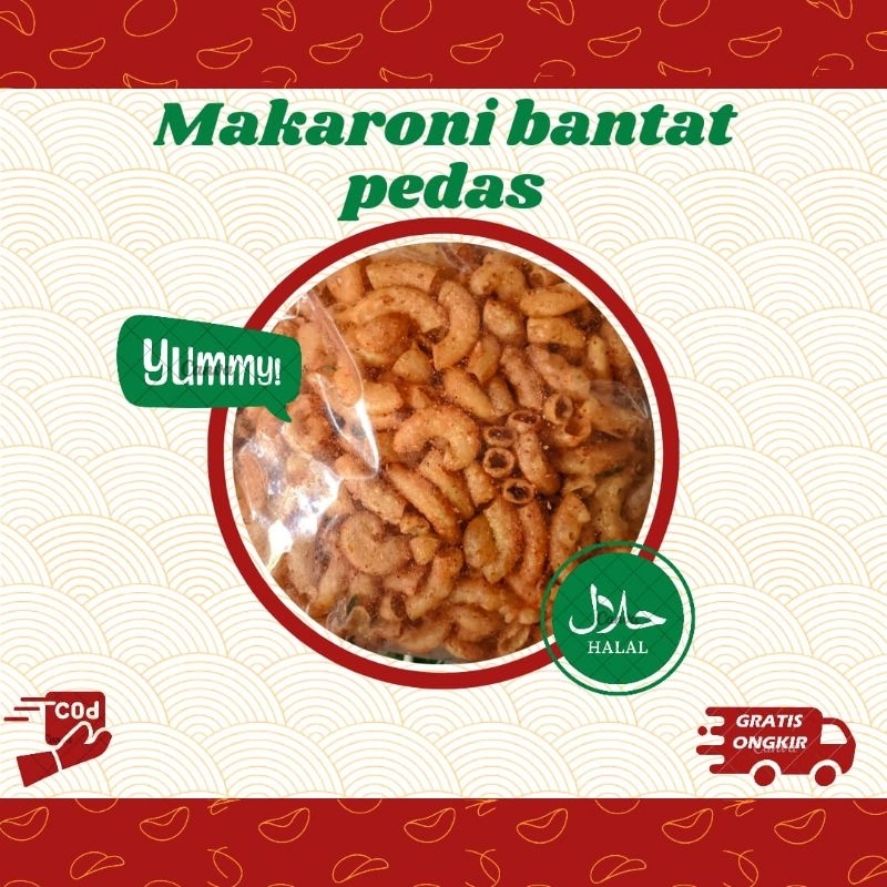 

makaroni usus/makaroni bantat pedas