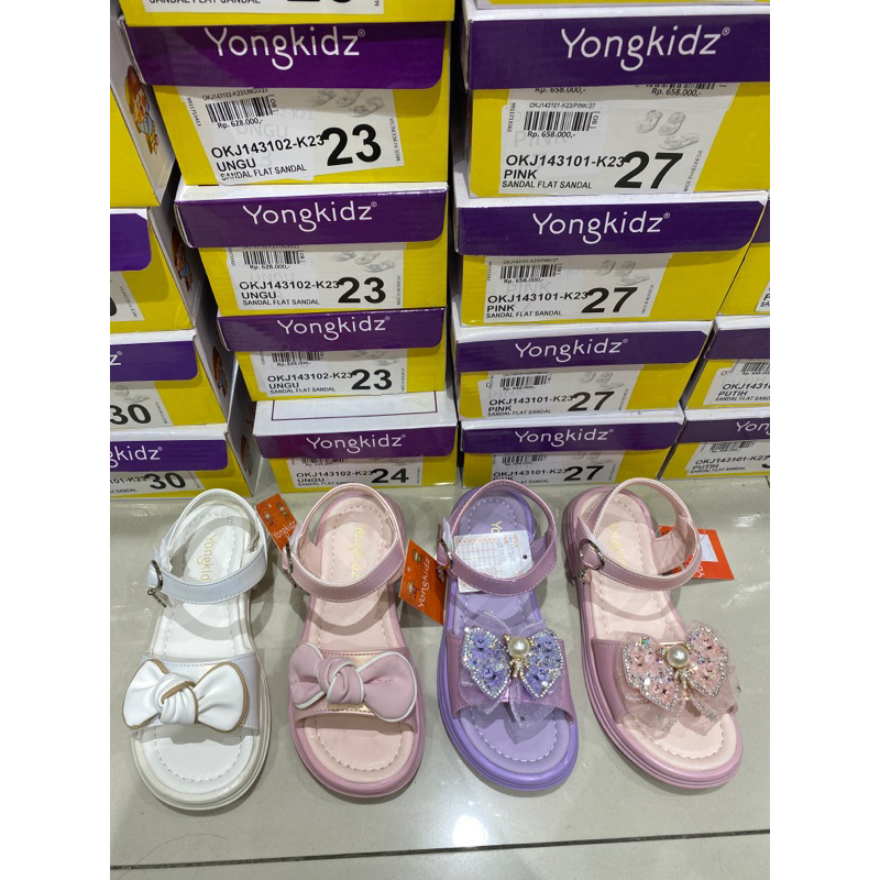 Yongkidz Original Banana Sepatu Sandal Anak cewe 31-36