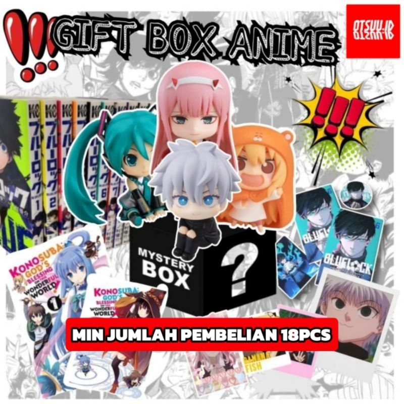 ANIME - HADIAH BOX KEJUTAN ANIME - BONEKA ANIME - FIGURE ACTION ANIME