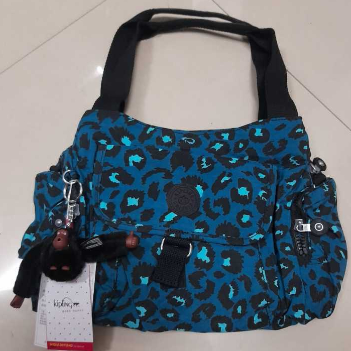 Tas Kipling Original Fairfax K13164 Original Tas Medium Bahu Pundak Selempang Tali Panjang Shoulder 