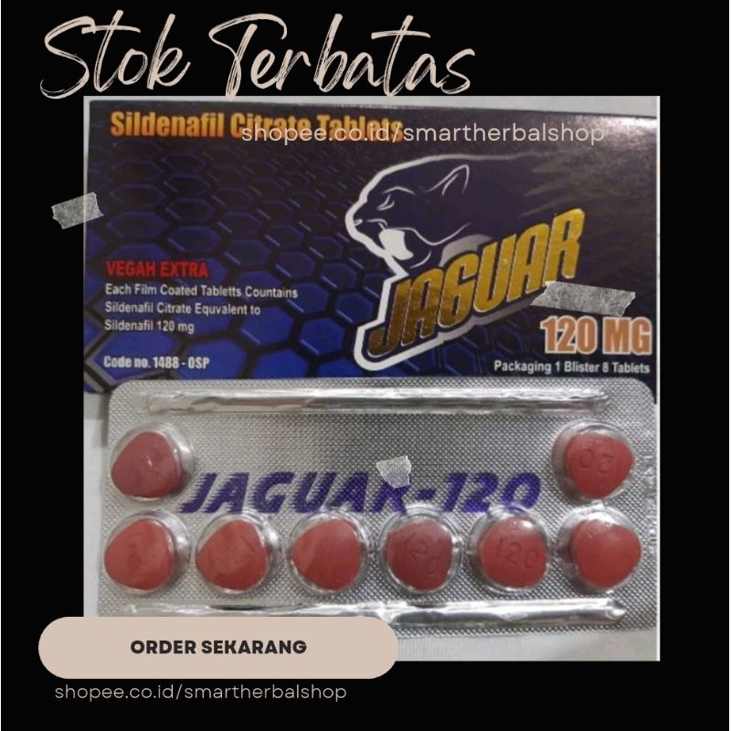 Kapsul Jaguar - Suplemen Penambah Stamina Pria