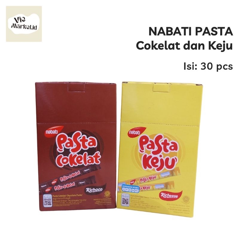 

NABATI Pasta Cokelat dan Keju