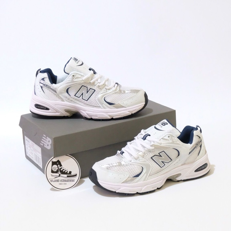 New Balance 530 white indigo