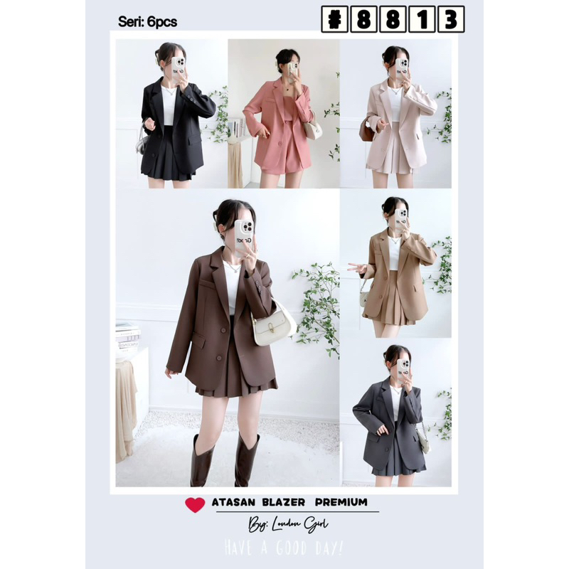 BLAZER KOREA IMPORT PREMIUM by LONDON GIRL