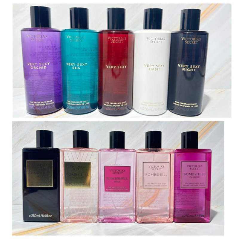 Victoria’s Secret - VS - Body Mist 250ml Signature Bombshell / Intense / Seduction / Very Sexy Sea /