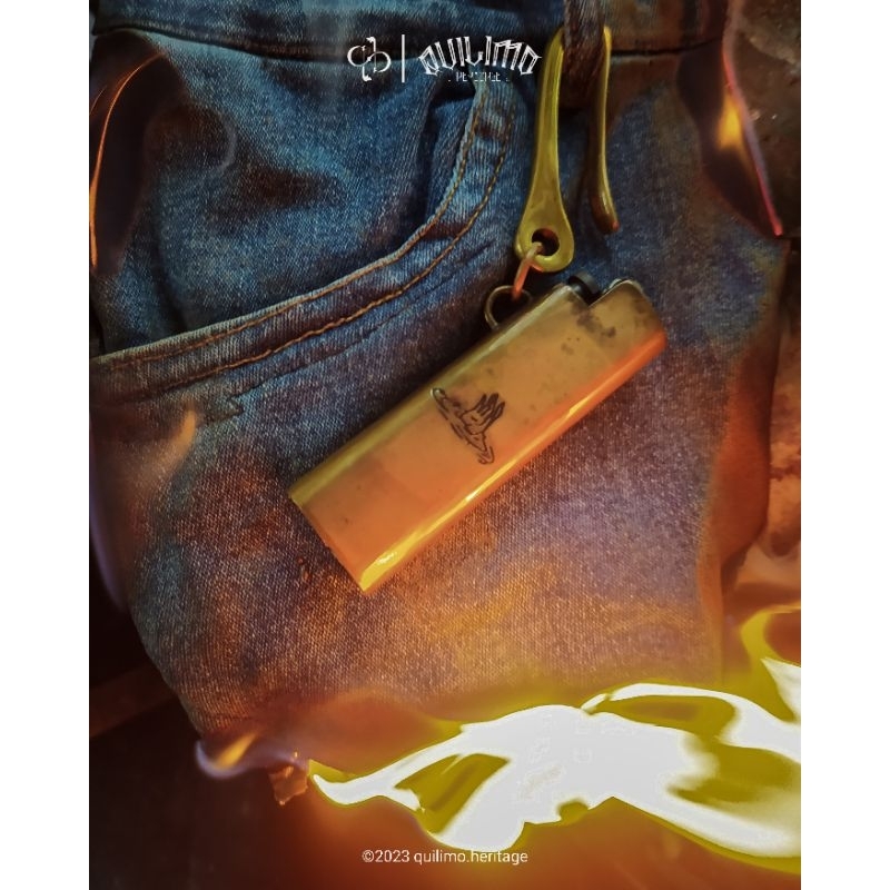 quilimo.heritage | COVER Metal Lighter Case | cricket lighter