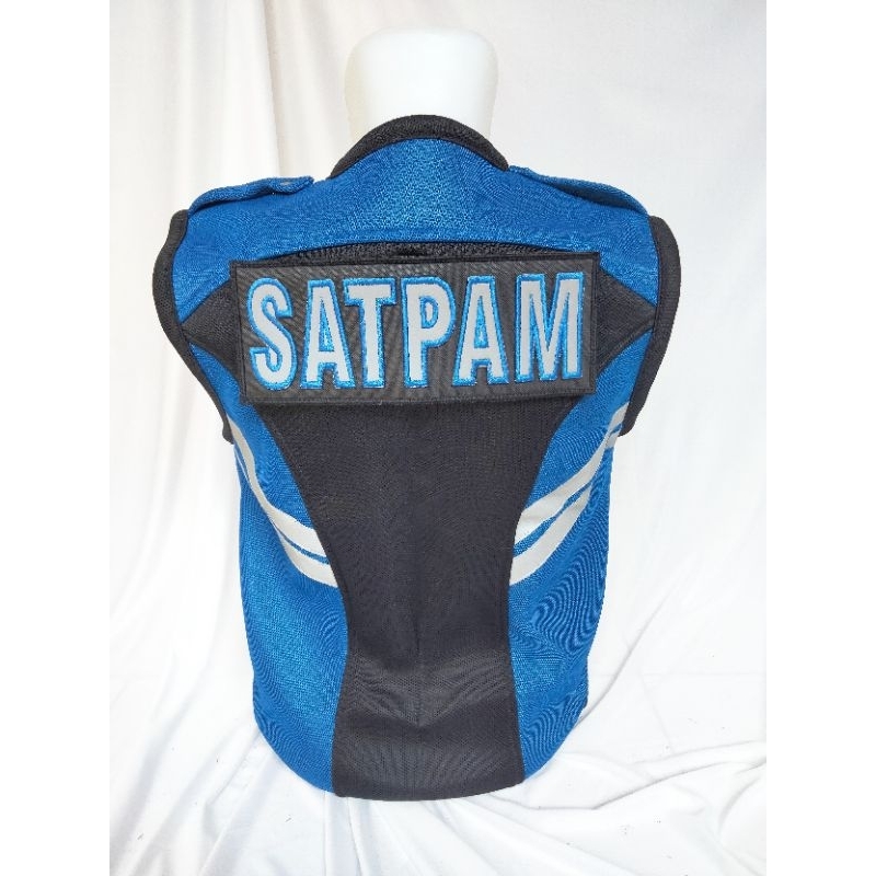 rompi satpam rompi satpam terbaru rompi satpam jala tebal rompi satpam biru hitam