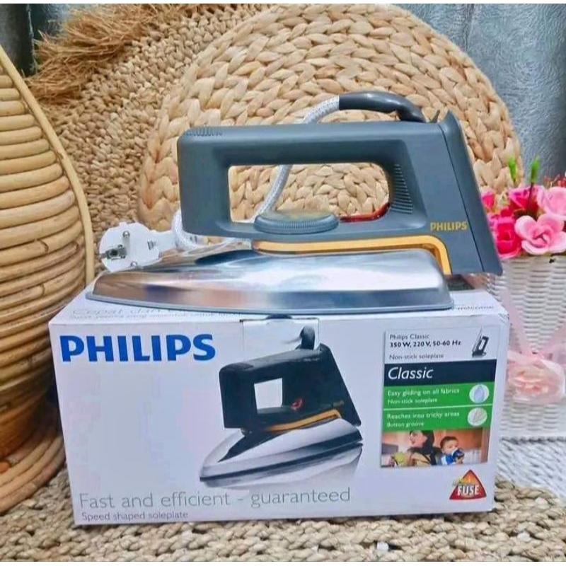 SETRIKA PHILIPS ELECTRICDRY IRON SETRIKA 1172/SETRIKA PHILIPS 1172HD ORIGINAL