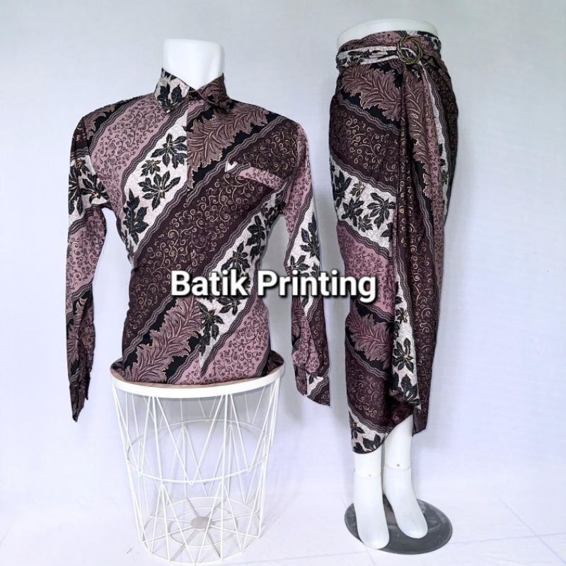 Toko batik printing~Batik couple pasangan /Batik pria/Batik wanita/Batik jemputan solo/Batik couple 