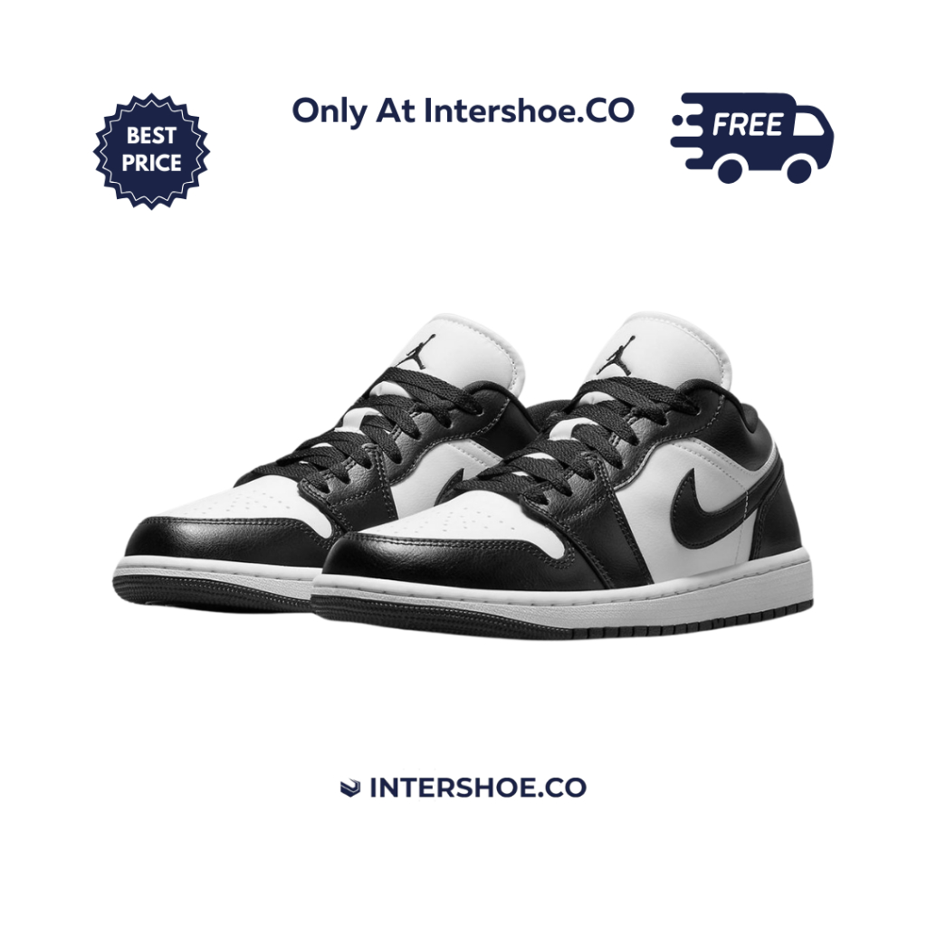 Sepatu Sneakers Nike Air Jordan 1 Low Panda Black White 100% Original BNIB Global Market
