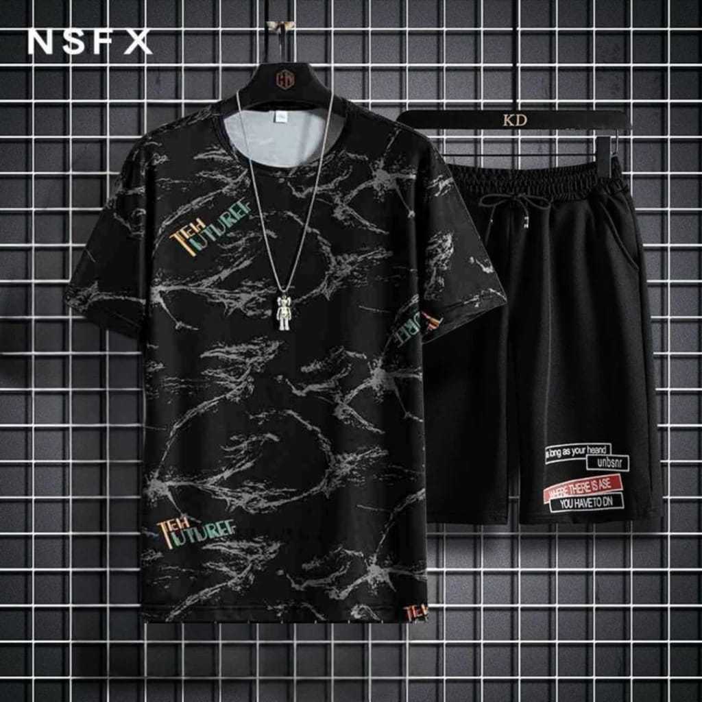 COD-SET PRIA KEREN-SETELAN PRIA MURAH-PAKAIAN PRIA-SETELAN DISTRO-BAJU PLUS CELANA -PAKAIAN UNISEX//