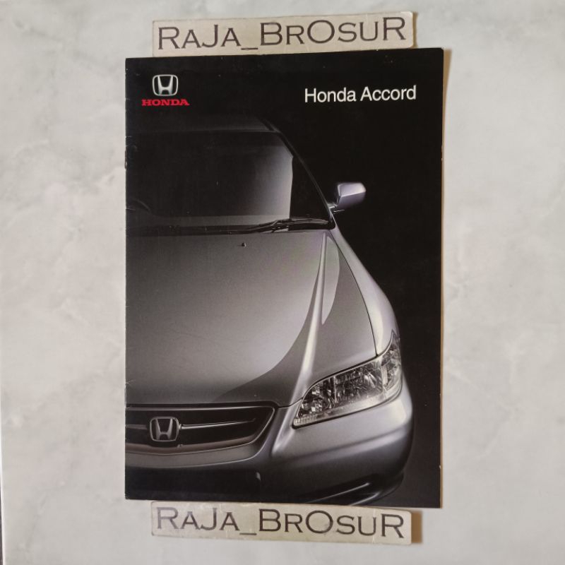 Poster brosur katalog booklet jadul lawas Honda Accord VTI