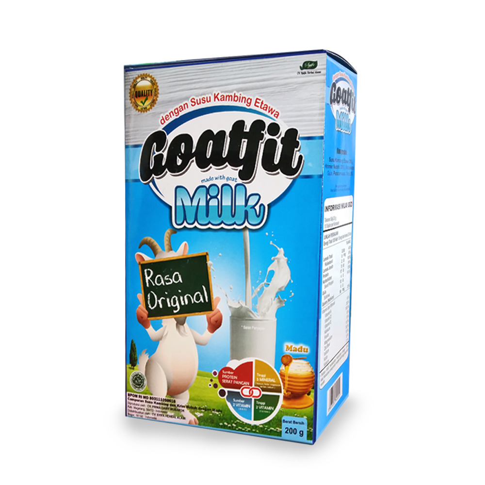 

Susu Kambing Etawa Goatfit Original 200gr