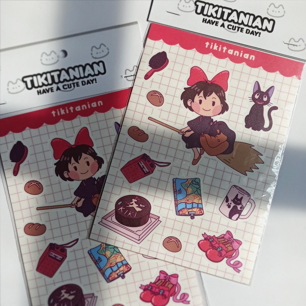 

Sticker Sheet Ghibli KIKI'S DELIVERY SERVICE Jurnaling dan Deco by Tikitanian