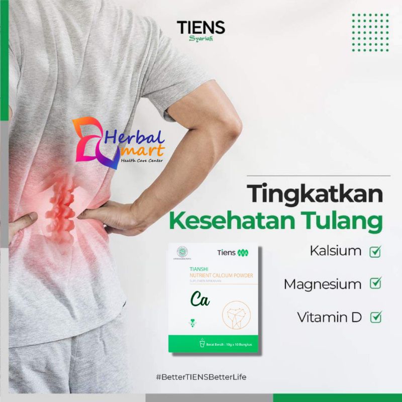 

Susu Kalsium Tiens Ori Untuk Tulang Keropos & Patah Tulang Terbaik
