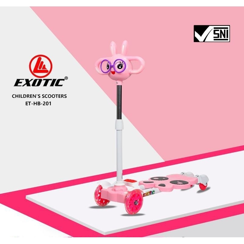 SKUTER/SCOOTER ANAK MODELL GUNTING HB-201 EXOTIC