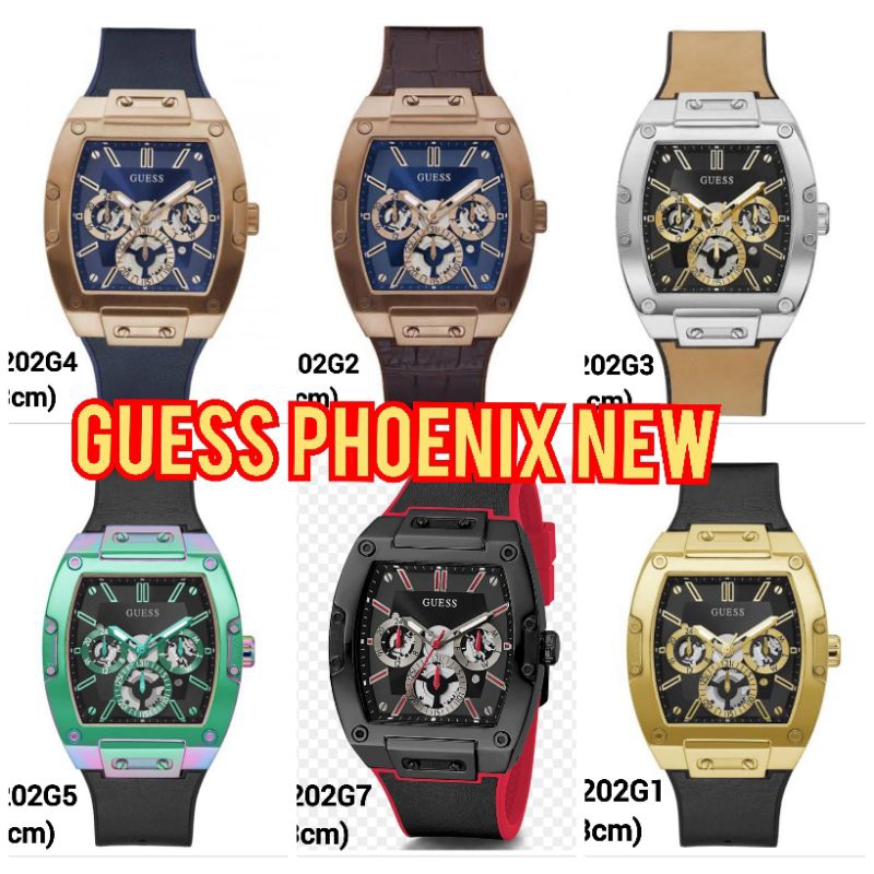 GUESS PHOENIX GW0202G1 GW0202G2 GW0202G3 GW0202G4 GW0202G5 GW0202G7 ORIGINAL