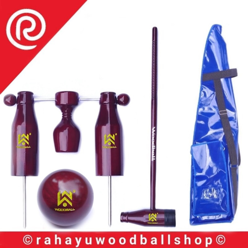 Woodball Berlisensi  W-Woodball (mallet gate bola tas) - Original