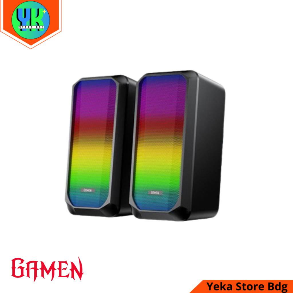 SPEAKER GAMEN GS6 GAMING RGB GAMEN Multimedia Speaker Gaming