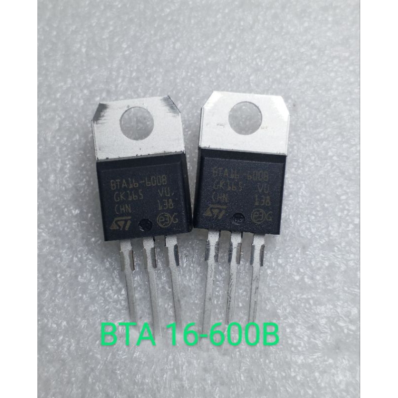 TRANSISTOR BTA 16-600B BTA 16-600B ASLI ORIGINAL BTA 16-600B BTA16-600B
