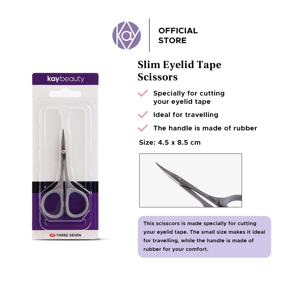 Kay Beauty Slim Eyelid Tape Scissors