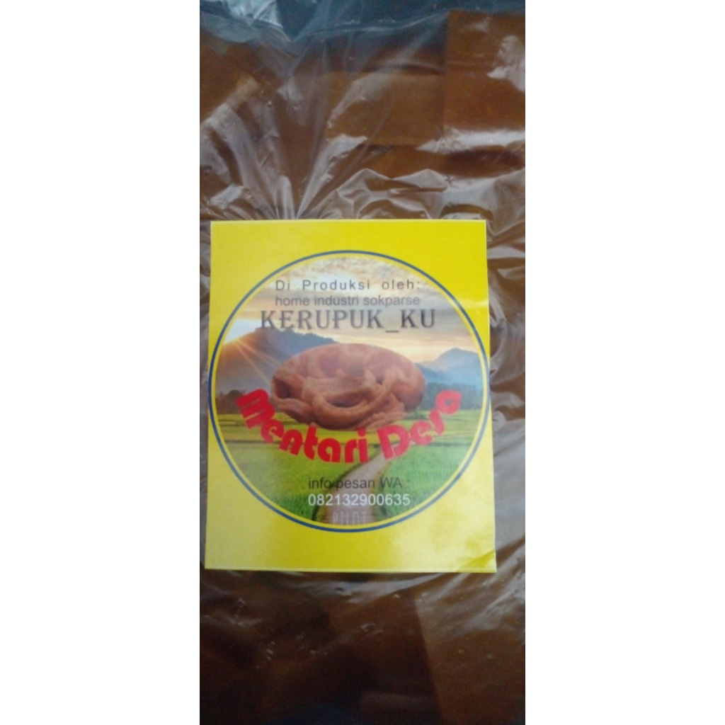 

Kerupuk Puli Bentuk Panjang 1KG