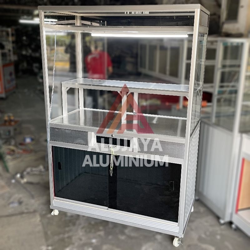 Etalase Nasi Padang 120 cm