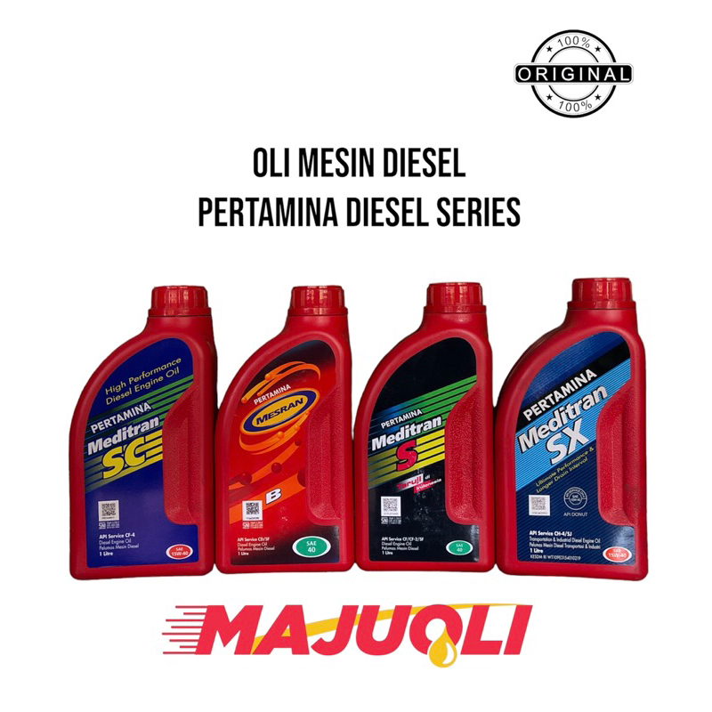 Oli mesin oli mobil diesel pertamina diesel 1L