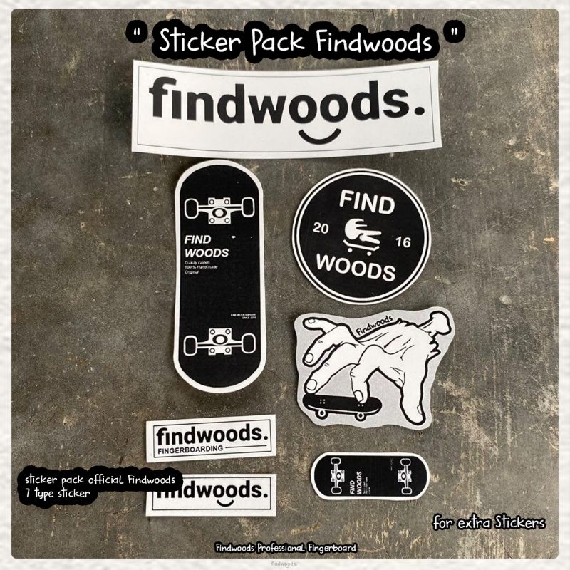 

Fingerboard Sticker Pack Findwoods