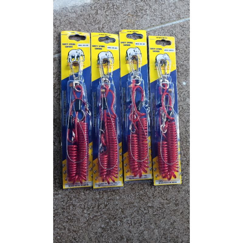

safety spring lanyard elephant